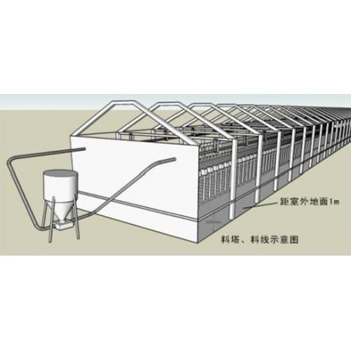 豬場料線廠家 豬場自動喂料線