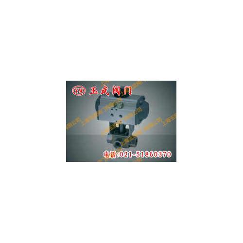 內(nèi)螺紋氣動高壓三通球閥Q614N