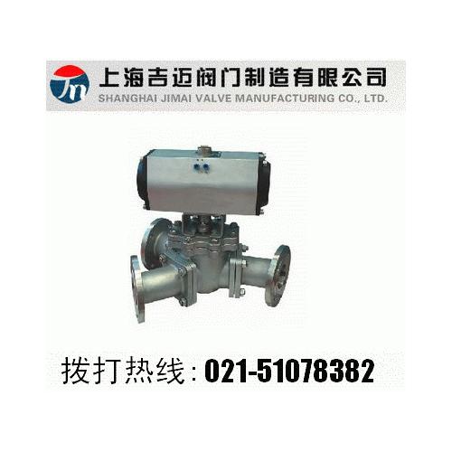 Q642F氣動Y型三通球閥