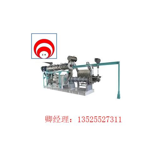 高效雙螺桿水產節(jié)能膨化機