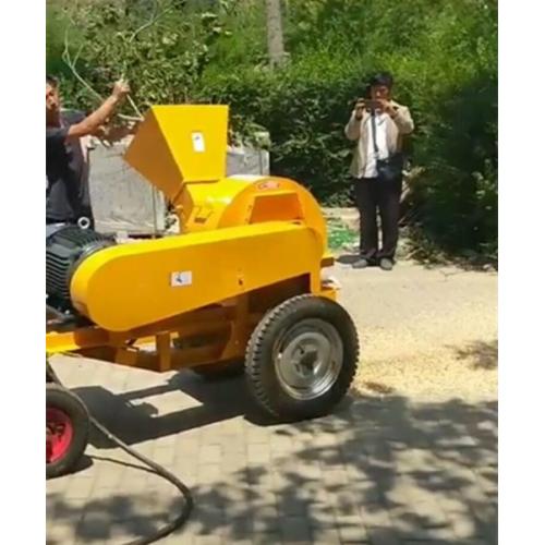 雙進料口竹子木頭粉碎機 種植平菇粉碎機 玉米秸稈破碎機