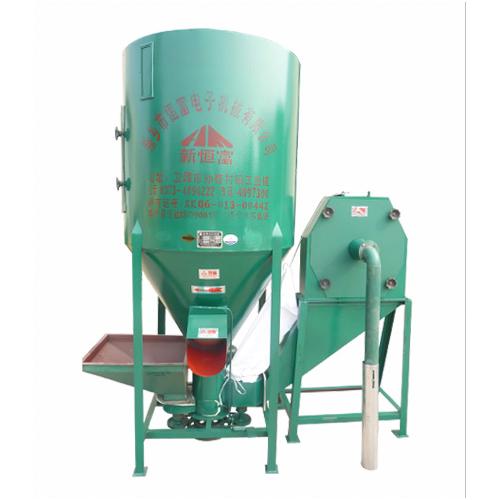 立式飼料混合機(jī) 粉碎攪拌機(jī)+粉碎機(jī)