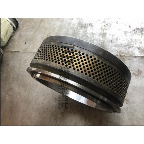 508木屑秸稈顆粒機環(huán)模模具 不銹鋼 大孔徑